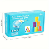 Colour Classification Stacking Cup Game β Pattern Matching