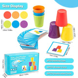 Colour Classification Stacking Cup Game β Pattern Matching