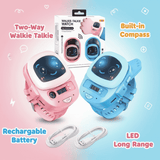 2Pcs Kids Electric Walkie Talkie Watch