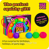 NeeDoh Rainbow Groovy Globs Pack of 6
