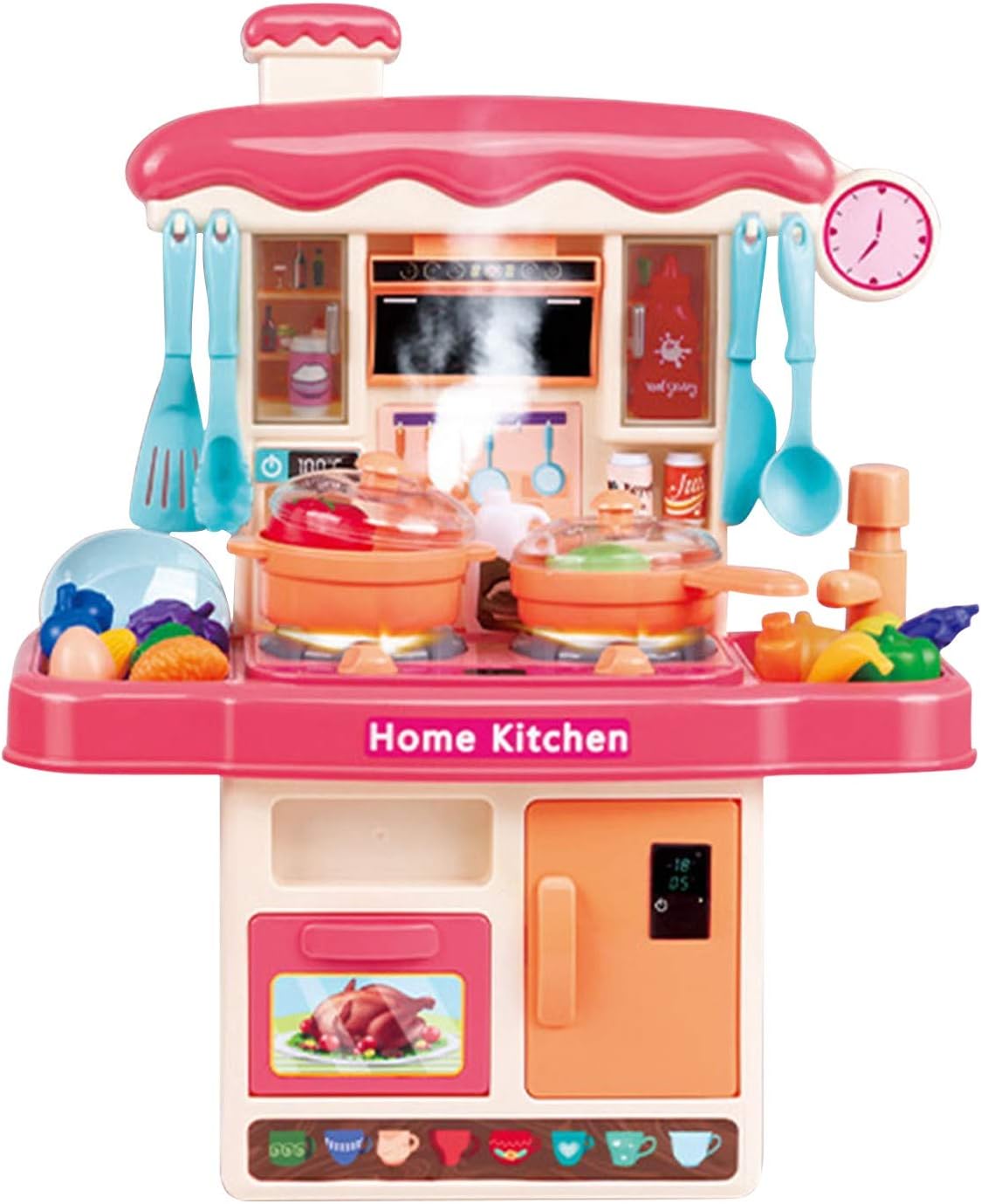 32 Piece DIY Kitchen play house for Girls - KidoKraze