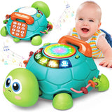 Musical Turtle Phone Toy – Interactive Learning Toy for Babies