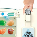 39Pcs Multi-functional Pretend Fridge