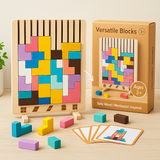 Wooden Stacking Blocks Puzzle Toy