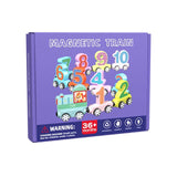 Magnetic Digital Number Train Toy For Kids