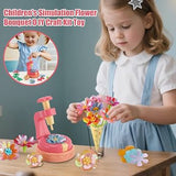 DIY Flower Making Kit - Creative Press & Craft Arts Set for Kids