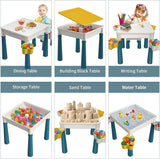 2-in-1 Creative Building Blocks Table (103 Pcs)