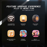 Toy Infrared Laser Gun & Remote Control Car | Car Shooting Game