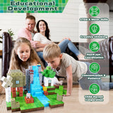 68-Piece Minecraft-Inspired Magnetic Building Blocks Set