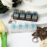 Mechanical Keyboard Clicker Keychain – LED Light & Sound Fidget Toy