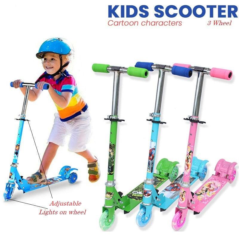 Adjustable 3 wheel Kids Scooty - KidoKraze