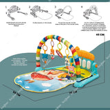 Baby Piano Play Gym - KidoKraze