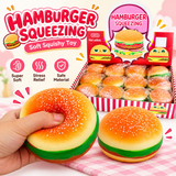 Simulation Burger Stress-Relief Squishy-Pack of 1