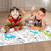 Children's Coloring Drawing Roll Sticker - KidoKraze