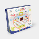 KidoKraze educational LED tablet for kids showing colorful interactive educational toys and learning activities.