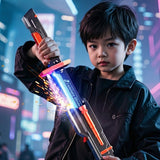 Led Laser Sword Toy With Spark Smoke