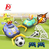 2 Player Battle Soccer Match RC Bumper Car Toys Kids