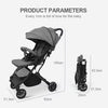Ultra-Lightweight Foldable Baby Stroller