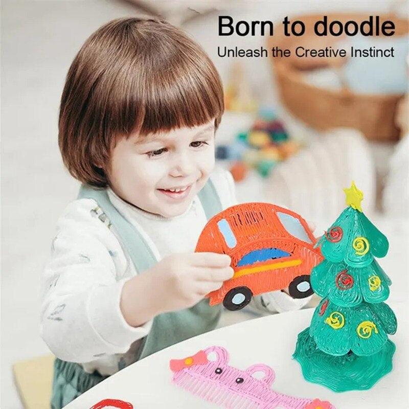 Rechargeable 3D-Printing Pen For Kids - KidoKraze