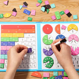 Magnetic Fraction Book Learning Toys for Kids