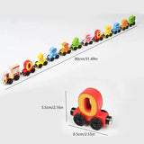 Magnetic Digital Number Train Toy For Kids