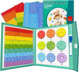 Magnetic Fraction Book Learning Toys for Kids