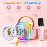 K12 Mini Wireless Mic Speaker with RGB Lights