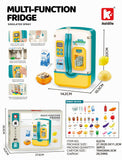 Multi-Function Fridge Toy Set – 39-Piece Interactive Play Kitchen