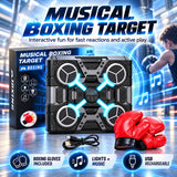 KidoKraze smart music boxing target toy with colorful punching pads for kids' active play and interactive boxing fun.