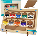 Wooden Magnetic Color Counting Sorting Maze - KidoKraze
