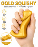 Gold Bar Squishy Stress Relief Fidget Toy pack of 1