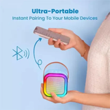 K12 Mini Wireless Mic Speaker with RGB Lights
