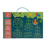 3D Tent Construction Toy Set with Cloth Sheet