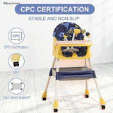 Convertible Station with Interactive Toy Bar & Locking Wheels