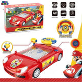 Car Adventure Steering Wheel Toy For Kids