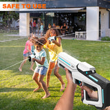 Electric LED Water Gun with Target Scope & Protective Goggles