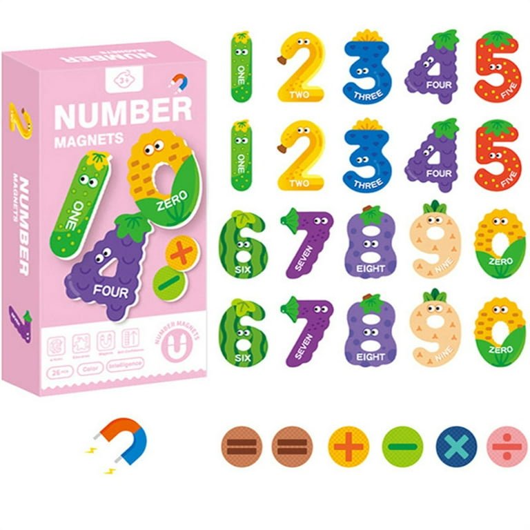 Magnetic Numbers – 26 Pieces