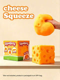 Soft Cheese Cube Sensory Fidget & Stress Relief Toy pack of 1