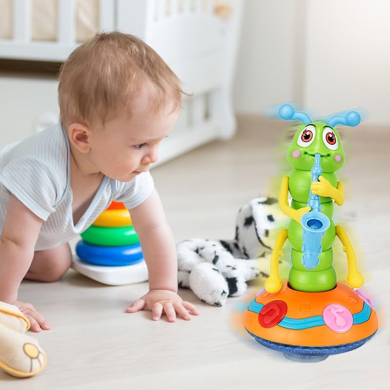 Lighting & Musical Electric Caterpillar Dancing Toy