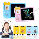 2-in-1 Kids Smart Flash Card Reader & LCD Writing Tablet
