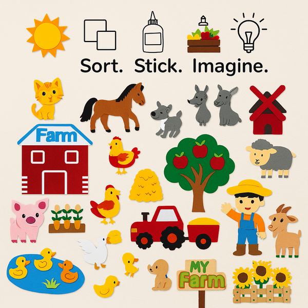 FeltWorlds – Interactive Imagination Playground