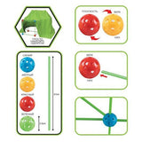 3D Tent Construction Toy Set with Cloth Sheet