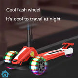 3-Wheel Kids Kick Scooter – Racing Edition with Extra-Wide Wheels & Adjustable Handlebar