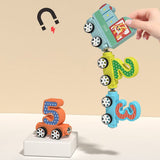 Magnetic Digital Number Train Toy For Kids