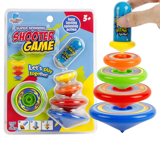 Shoot Gyro Rotation Game - 5 Pieces