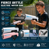 Electric LED Water Gun with Target Scope & Protective Goggles