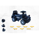officially licensed Jeep Rubicon Foot-to-Floor Ride-On.