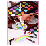 145 PCS Unicorn Colour Art Case