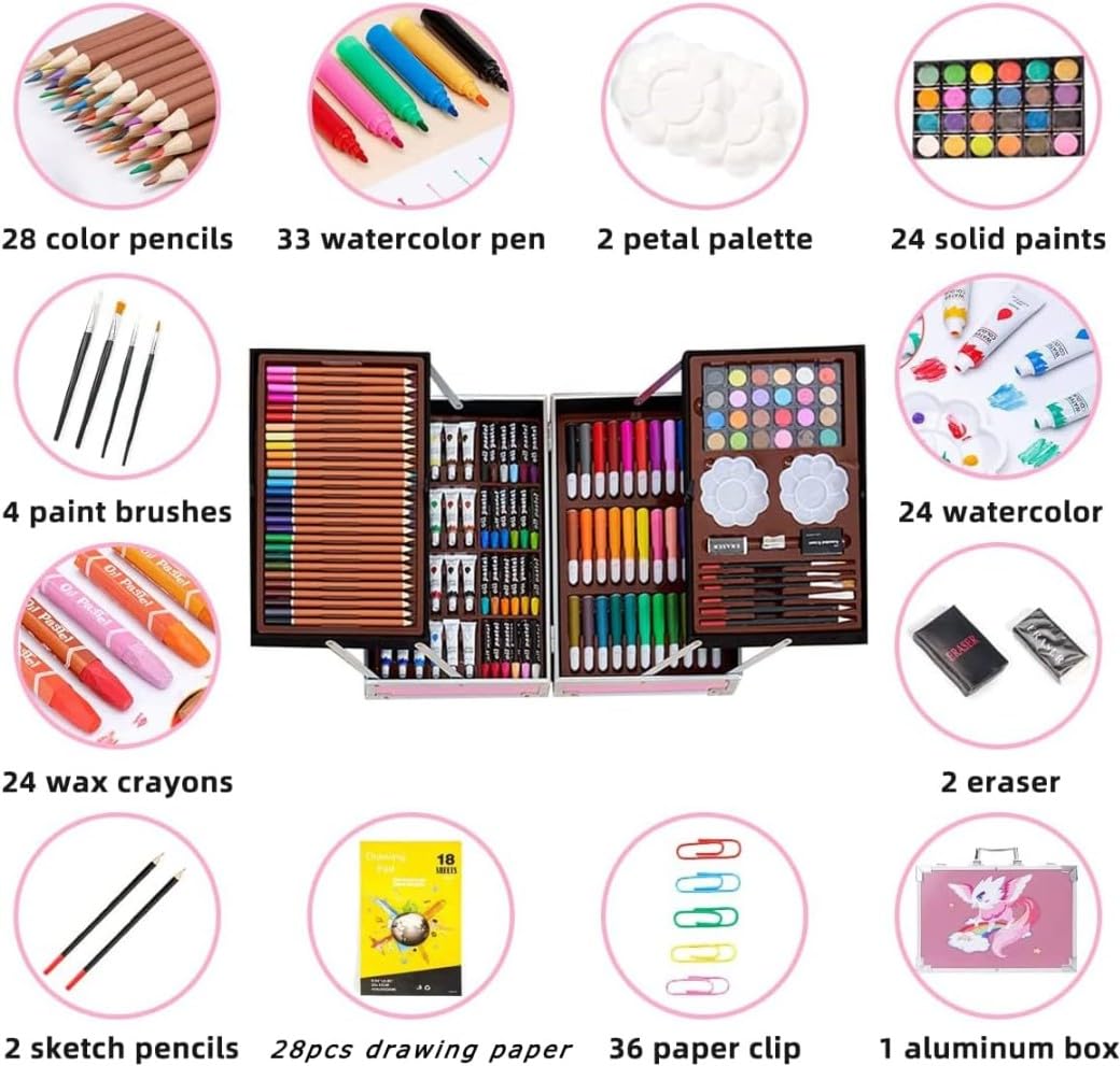 Unicorn Colouring Art Set for Kids