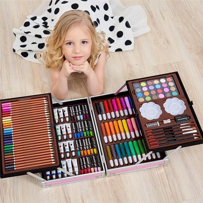 145 PCS Unicorn Colour Art Case